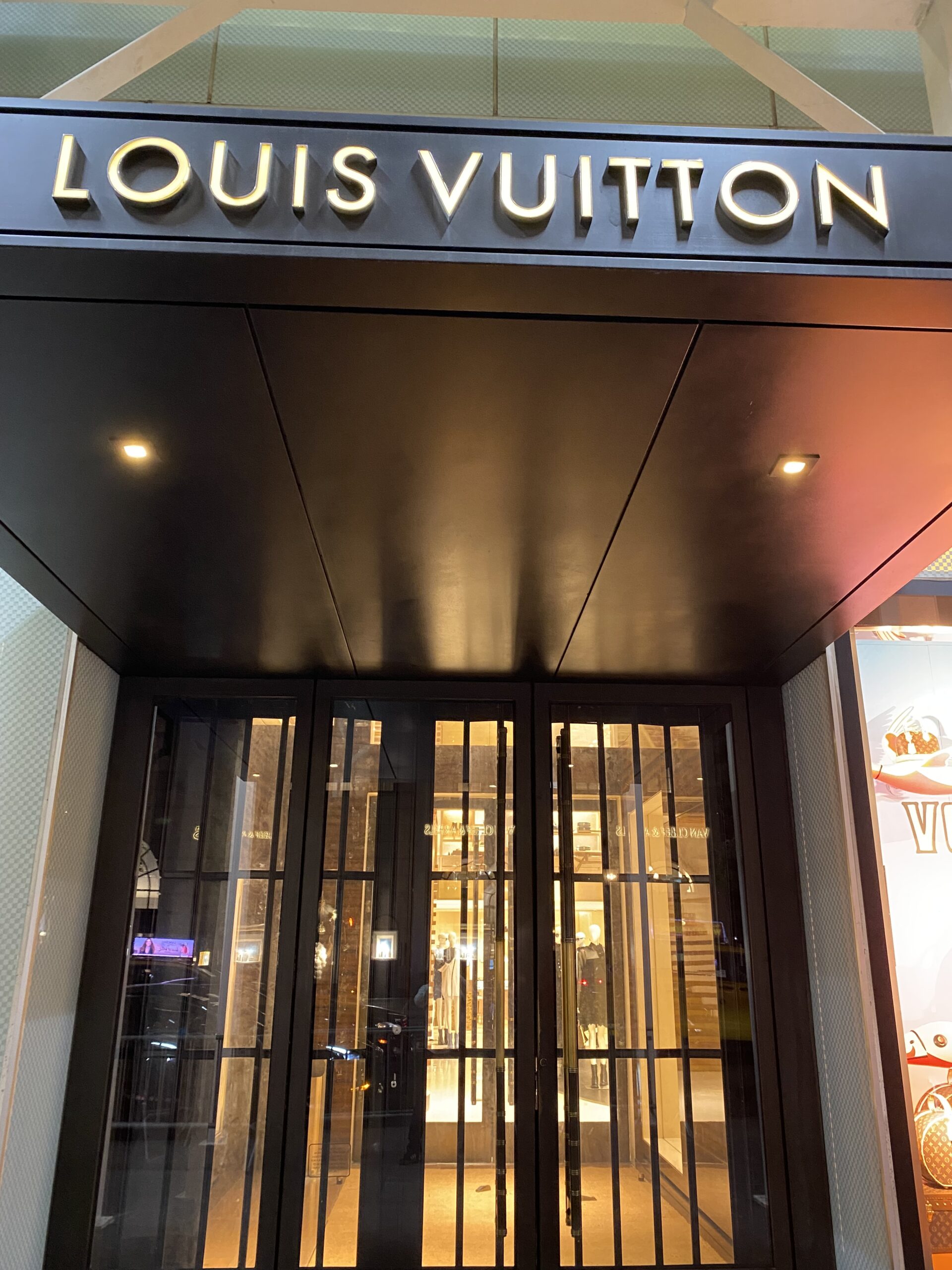 Visiting Louis Vuitton in SoHo