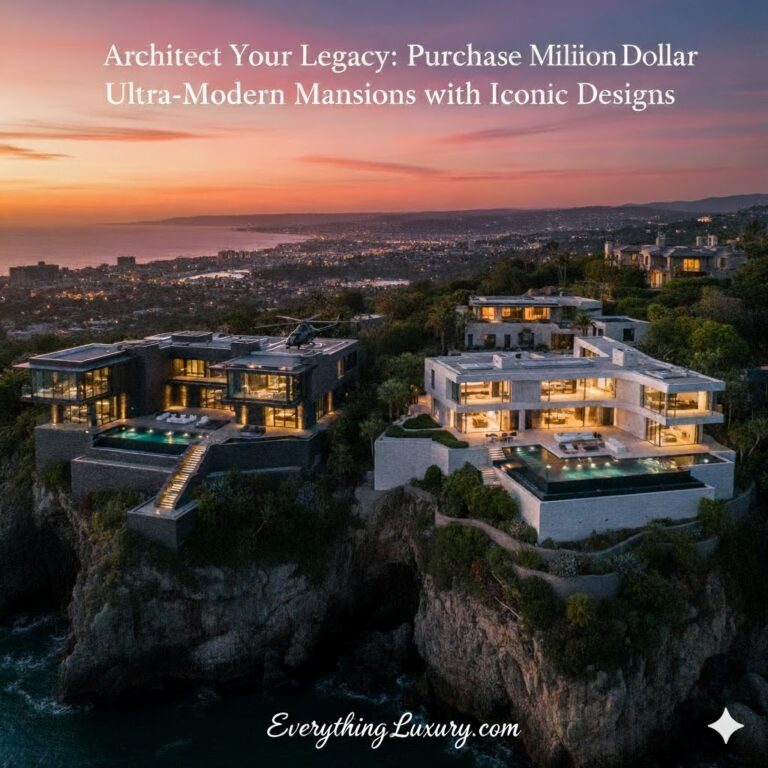 Architect Your Legacy: Purchase Multi-Million Dollar Ultra-Modern ...