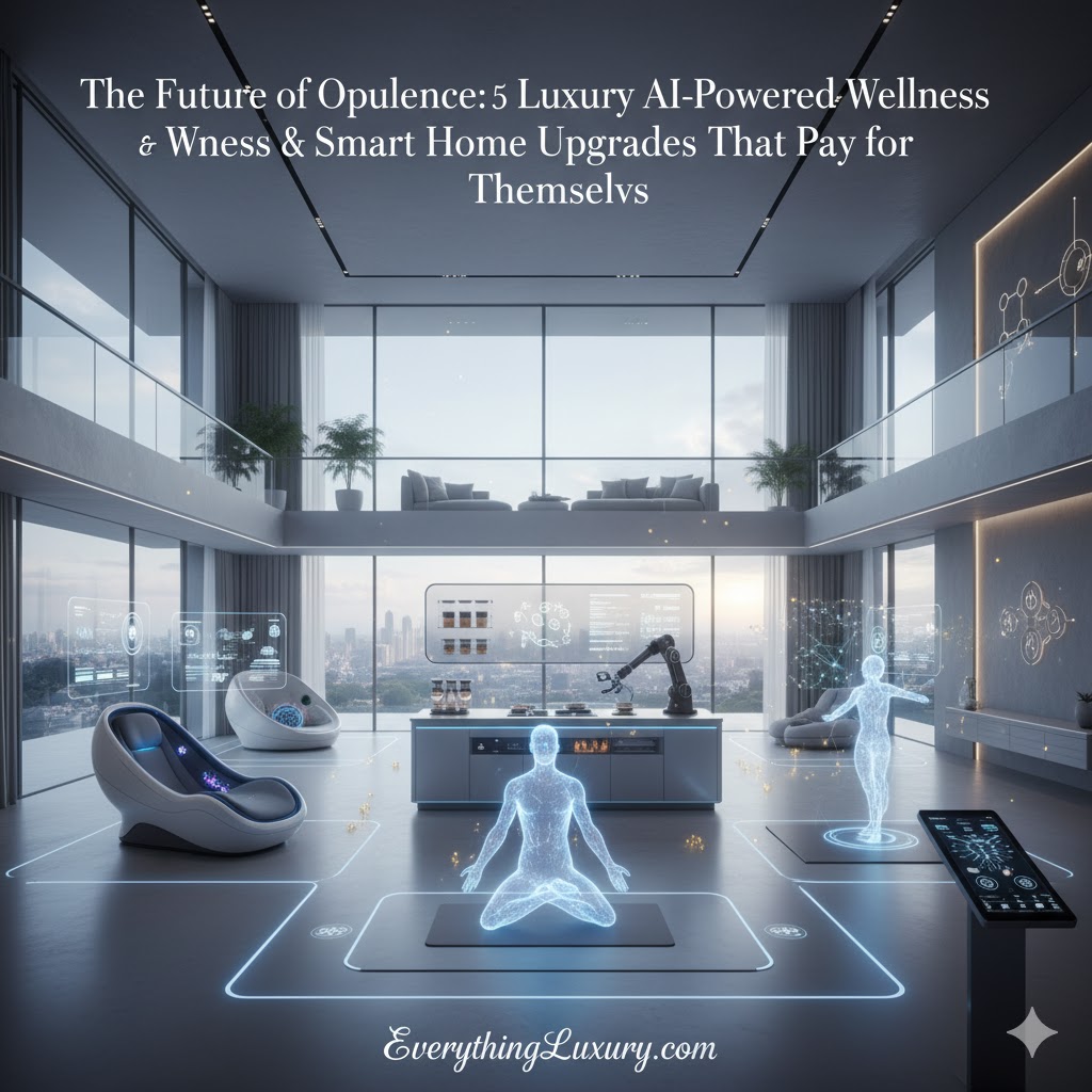 The Future of Opulence: 5 Luxury AI-Powered Wellness & Smart Home Upgrades That Pay for Themselves