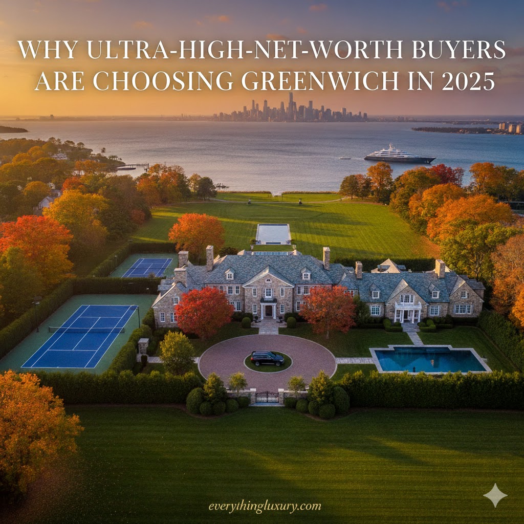 Why Ultra-High-Net-Worth Buyers Are Choosing Greenwich in 2025
