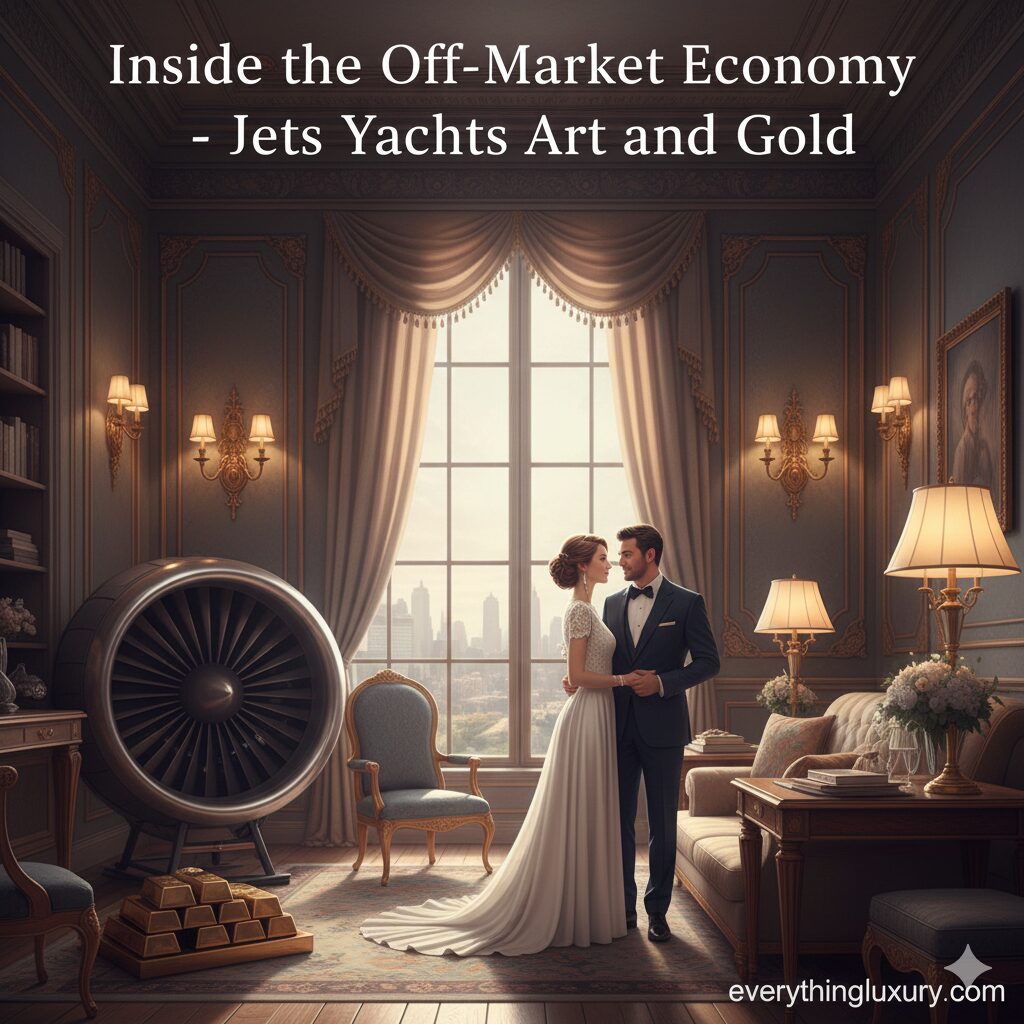 Inside the Off-Market Economy Jets Yachts Art and Gold