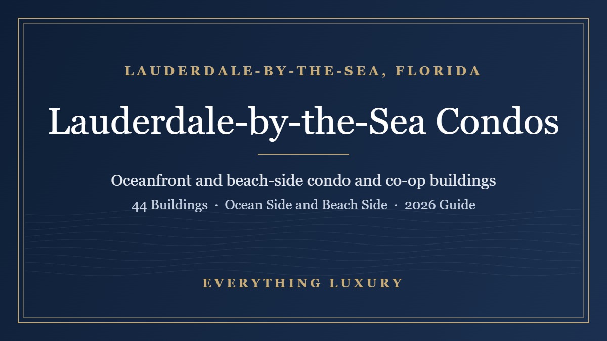 Lauderdale-by-the-Sea Condos